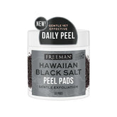 Gentle Exfoliating Hawaiian Black Salt Peel Pads - 50 Pads - MazenOnline